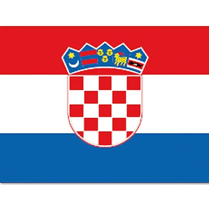 Zastava - Hrvatska, 30 x 20 cm, Predeni poliester