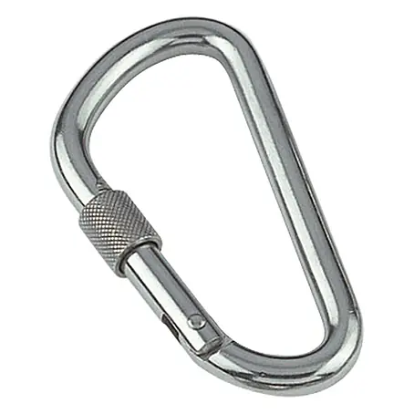 Karabinerhaken mit Sicherheitsmutter
