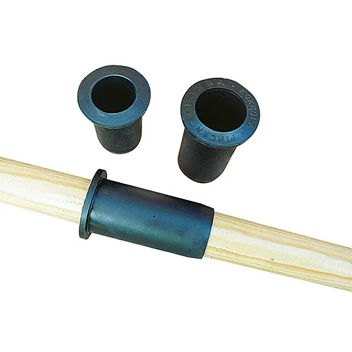 Manschette - 44 mm, Gummi, Schwarz, 2 Stk.