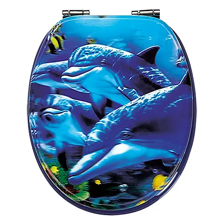 Poseidon  WC daska Sea Life 3D