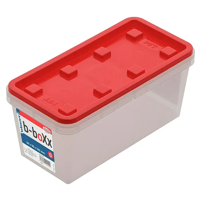 Wisent b-boXx Aufbewahrungsbox - L x B x H: 90 x 180 x 84 mm