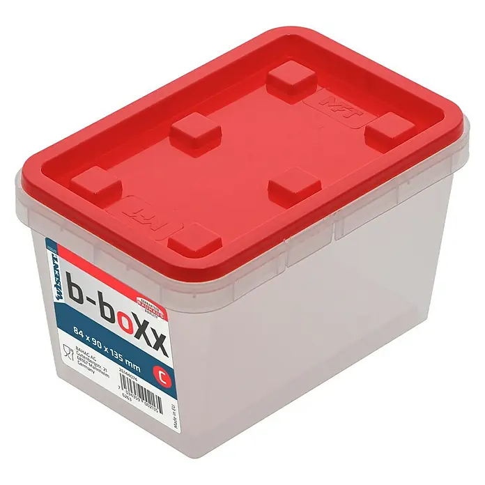 Wisent b-boXx Caja de almacenaje - L x An x Al: 90 x 135 x 84 mm