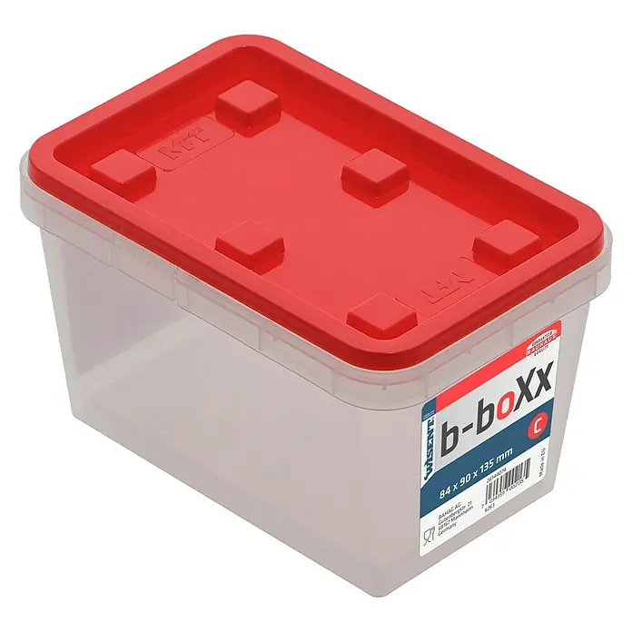 Wisent b-boXx Caja de almacenaje - L x An x Al: 90 x 135 x 84 mm