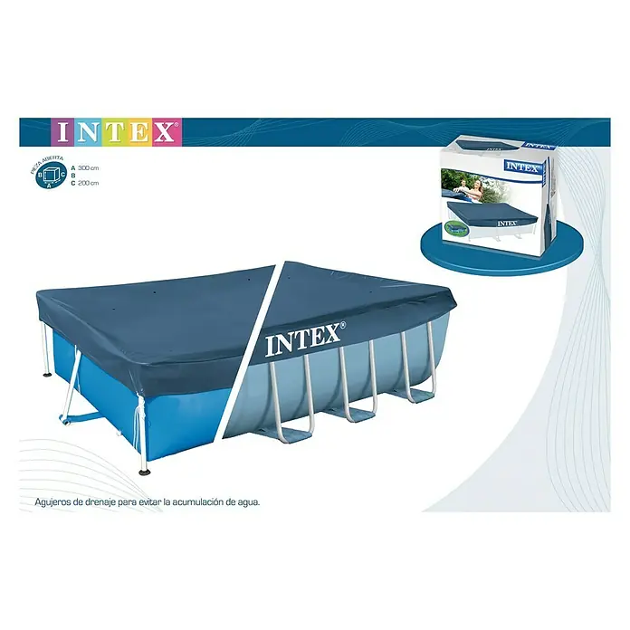 Intex Cubierta de piscina Frame Pool - 300 x 200 cm