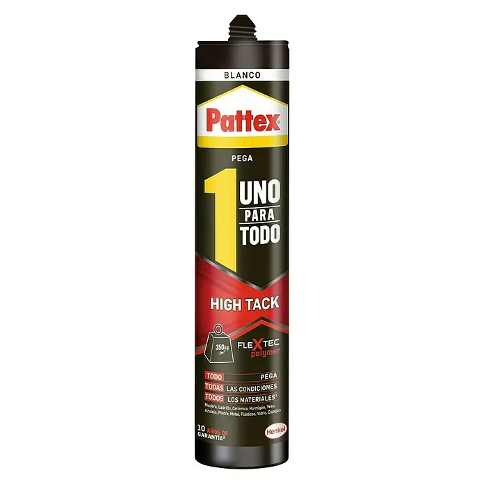 Pattex Adhesivo para montaje Uno para todo - Blanco, 446 g