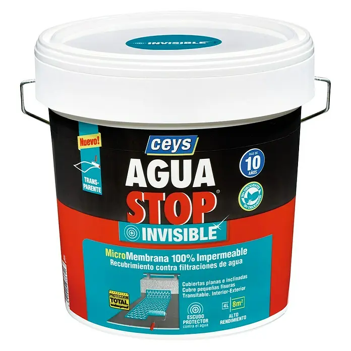 Ceys Impermeabilizante Agua Stop - Incoloro, 4 l