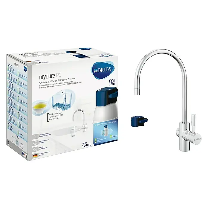 Brita Filtro de agua On Line Active Plus - Fregaderos