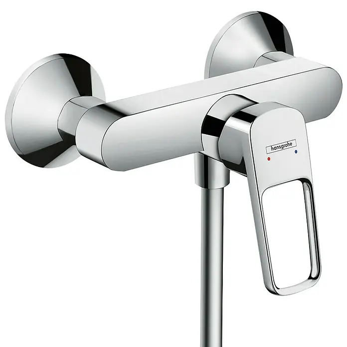 Hansgrohe Logis Loop Grifo monomando de ducha - Cromo, Brillante