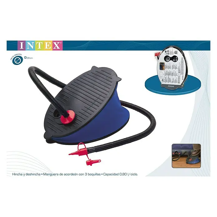 Intex Pedal de bomba - Apto para: Balones