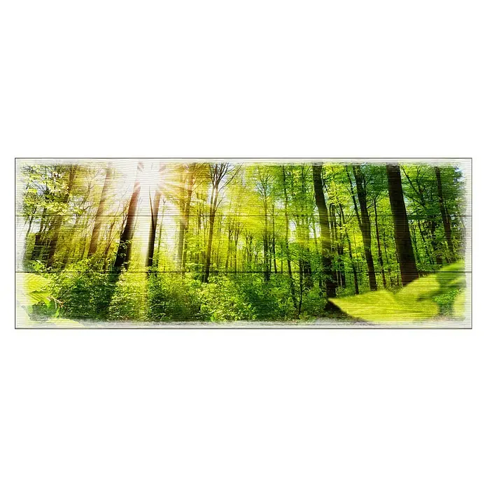 Drvena ukrasna ploča - Š x V: 80 x 30 cm - Pogled sprijeda