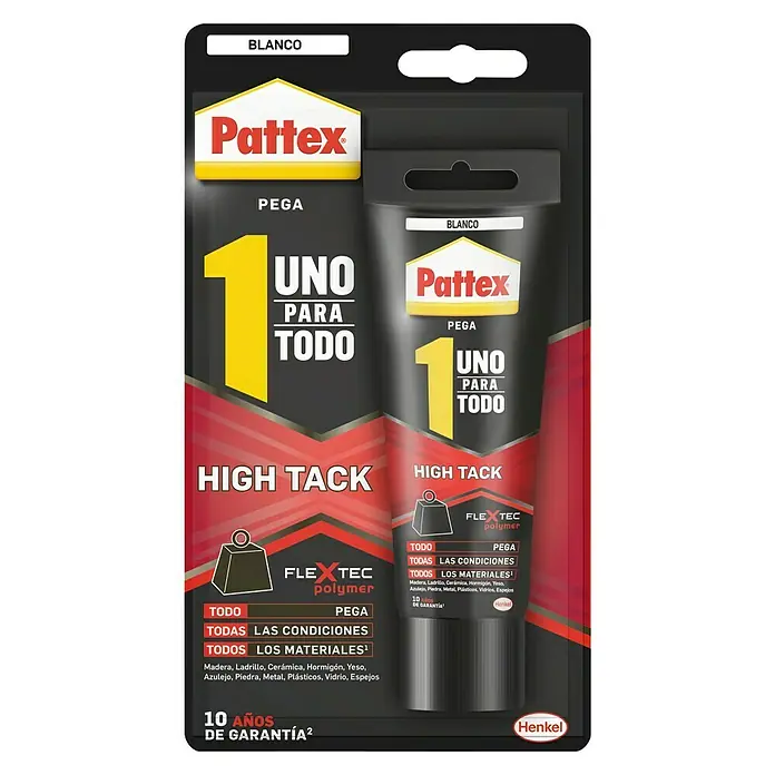 Pattex Adhesivo para montaje Uno para todo - Blanco, 142 g