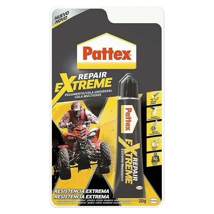 Pattex Adhesivo para montaje universal Repair Extreme - Transparente, 20 g