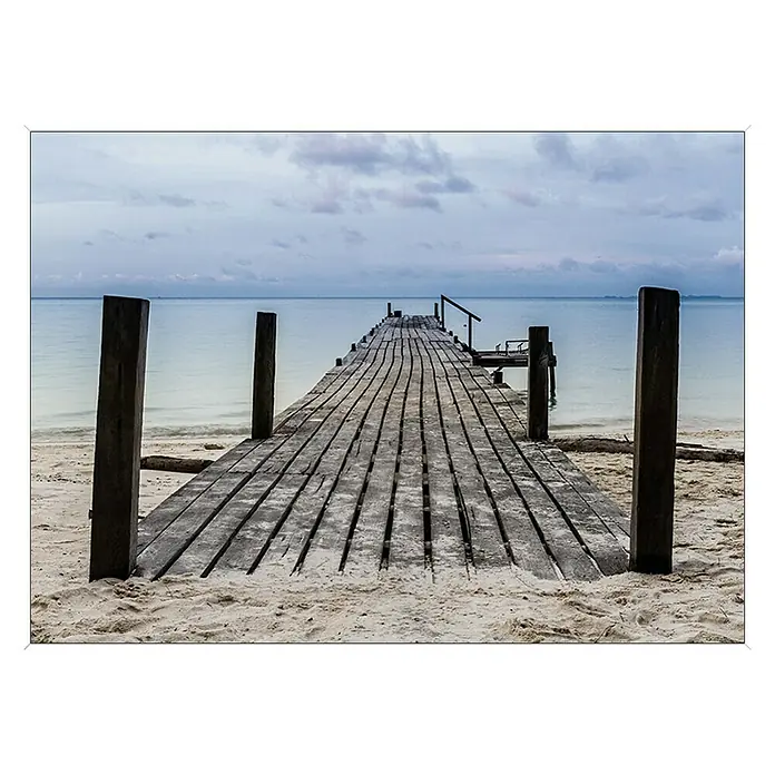 Cuadro Pasarela Playa - Naturaleza, An x Al: 70 x 50 cm
