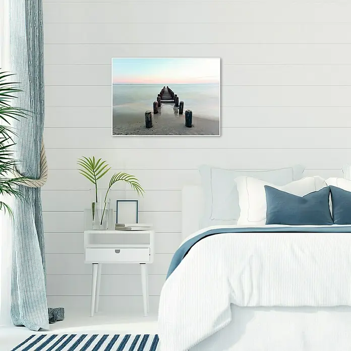 Cuadro Playa palos - Embarcadero, An x Al: 70 x 50 cm