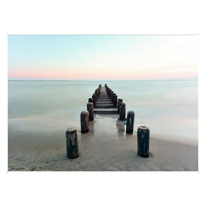 Cuadro Playa palos - Embarcadero, An x Al: 70 x 50 cm