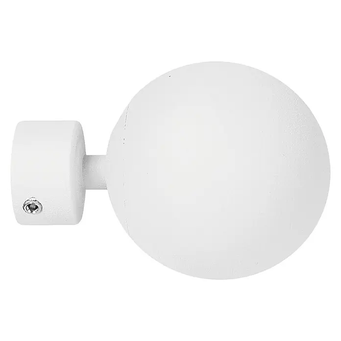 Tapa final Nordic esfera blanco - 1 ud.