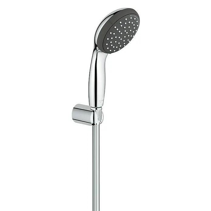 Grohe Vitalio Start Set de ducha - Distancia entre orificios: 47 cm - 62 cm, Cromo, Número de tipos de chorro: 2 ud.