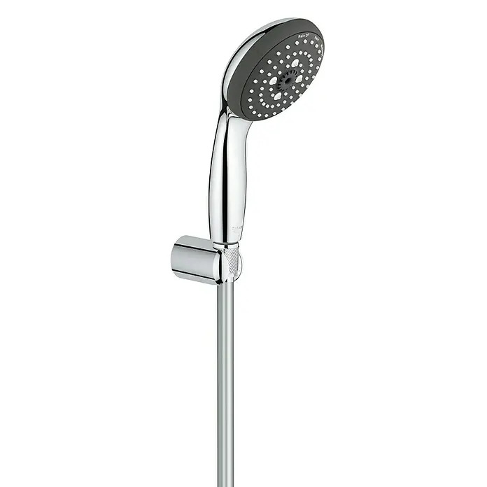 Grohe Vitalio Start Set de ducha - Distancia entre orificios: 47 cm - 62 cm, Cromo, Número de tipos de chorro: 3 ud.
