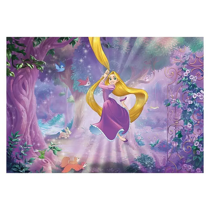 Komar Disney Edition 4 Fototapete Rapunzel - 8 -tlg., B x H: 368 x 254 cm, Papier - Draufsicht
