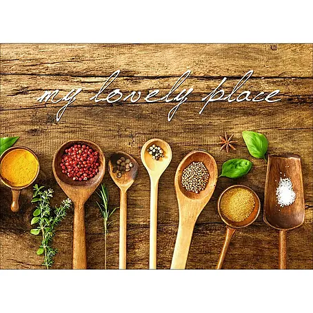 Protector de pared de cocina Lugar con encanto