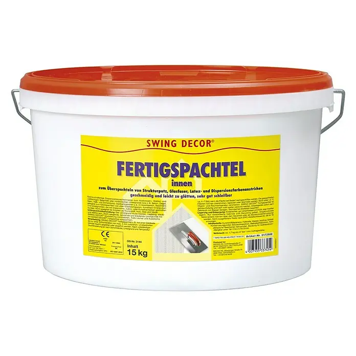 Swing Decor Fertigspachtel Innen - 15 kg - Vorderansicht