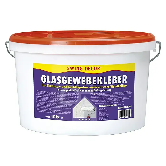 Swing Decor Glasgewebekleber - 10 kg - Vorderansicht