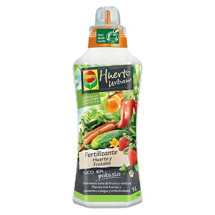 Compo Fertilizante para jardín para huertos y frutales - 1 l