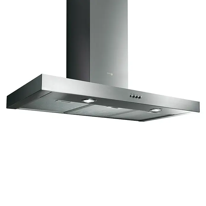 Turboair Campana de pared Sofía - Ancho: 90 cm, Potencia de aire máx.: 368 m³/h, Acero inoxidable