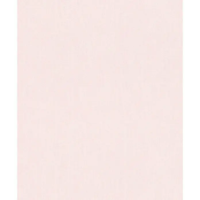 Rasch Bambino Papiertapete - Hellrosa, Uni, 10,05 x 0,53 m - Vorderansicht