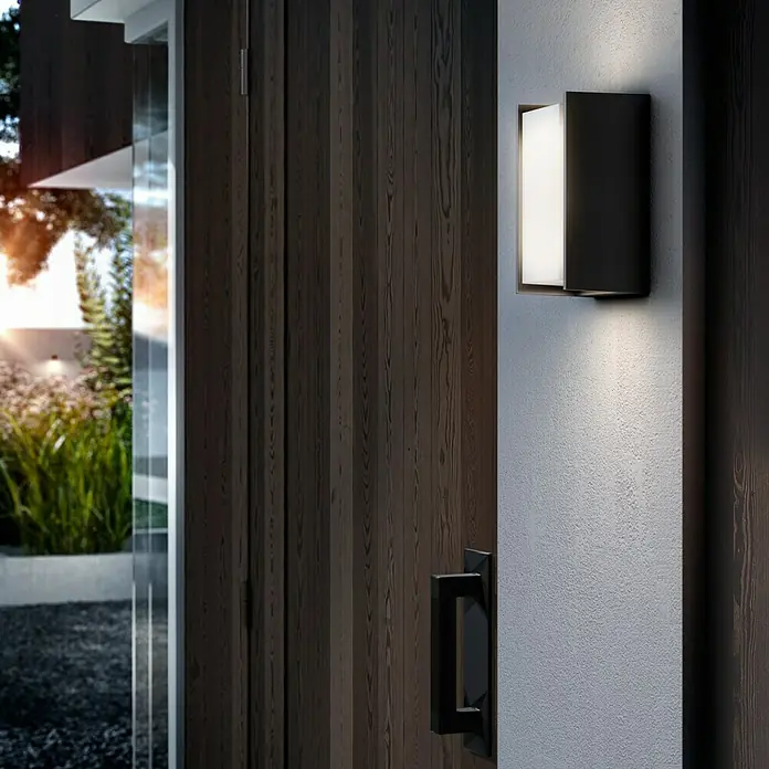 Philips Hue LED-Außenwandleuchte Turaco - 9,5 W, 10,1 x 11,8 x 21,2 cm, Anthrazit, IP44