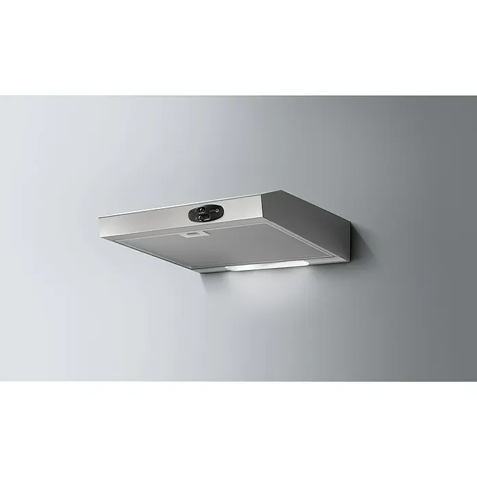Turboair Campana integrable Vertice - Ancho: 60 cm, Potencia de aire máx.: 272 m³/h en funcionamiento normal, Acero inoxidable