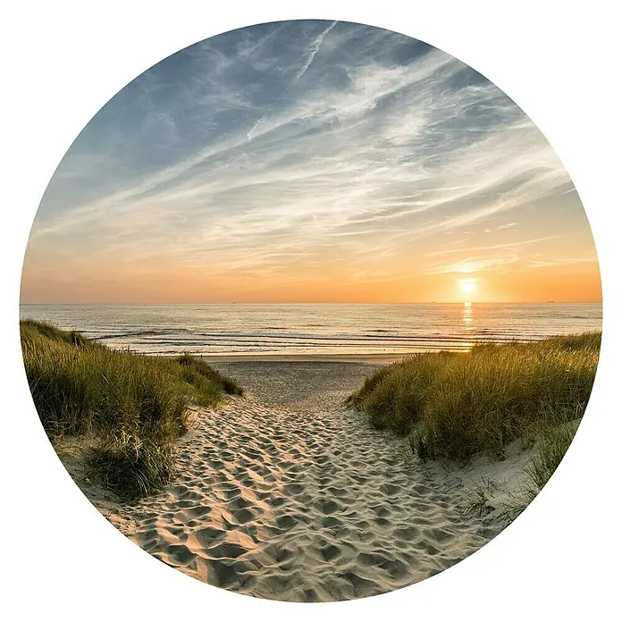 ProArt Glasbild - Weg zum Strand - Vorderansicht