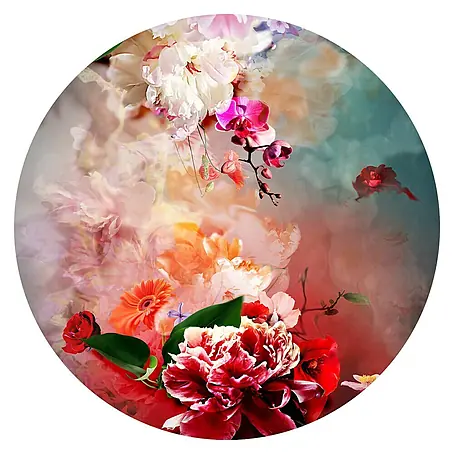 ProArt  Glasbild Flowermix III