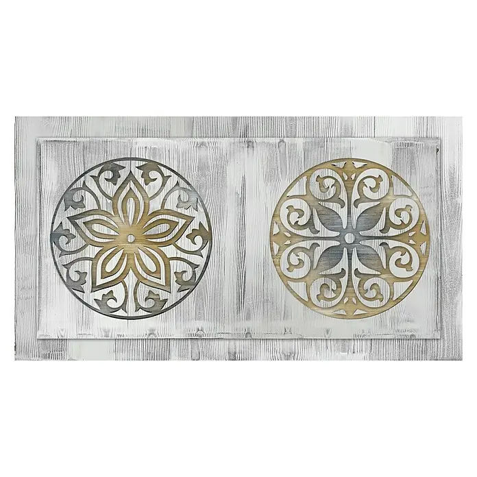 Cuadro Láser Dos mosaicos - Mosaic, An x Al: 120 x 60 cm