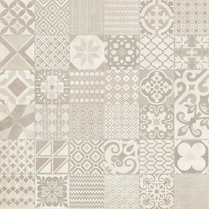 Ambiente by Palazzo Feinsteinzeugfliese Vintage - 60 x 60 cm, Beige, Matt