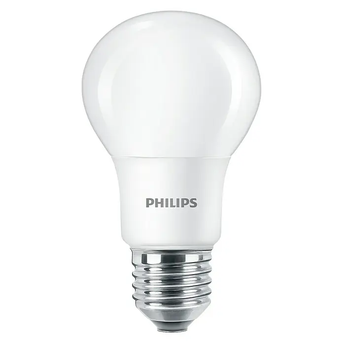 Philips Bombilla LED - 6 uds., E27, 5,5 W, Color de luz: Blanco cálido, No regulable