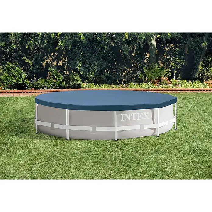 Intex Pool-Abdeckplane - Passend für: Intex Frame Pool Ø 305 cm, Rund - Anwendungsbeispiel