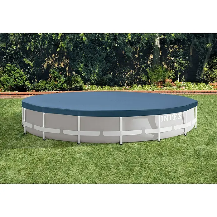 Intex Pool-Abdeckplane - Passend für: Intex Frame Pool Ø 457 cm, Rund - Anwendungsbeispiel