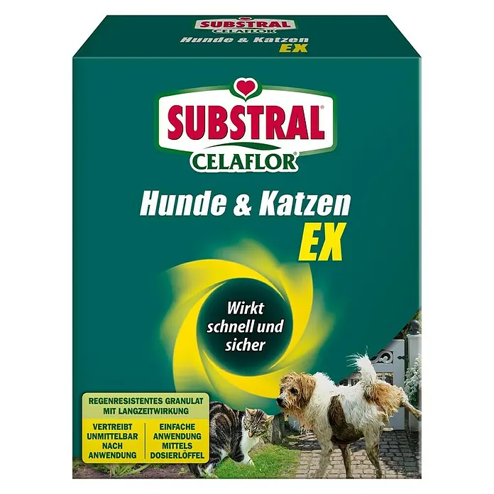 Substral Celaflor Hunde- & Katzen-Stopp EX - 200 g - Vorderansicht