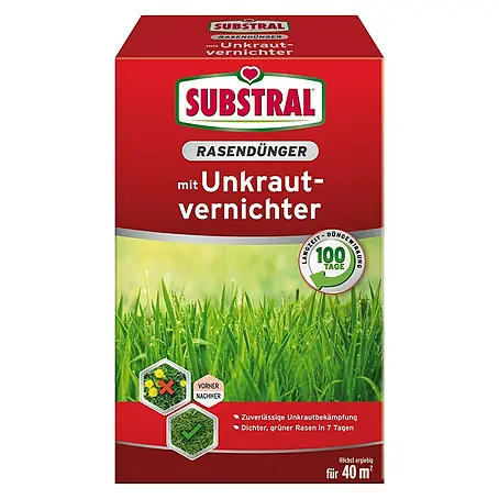 Substral  Rasendünger mit Unkrautvernichter