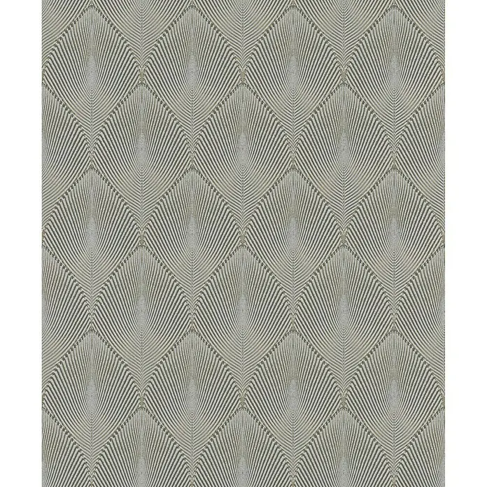 Rasch Yucatán Vliestapete - Grau/Blau, Grafisch, 10,05 x 0,53 m - Detailaufnahme