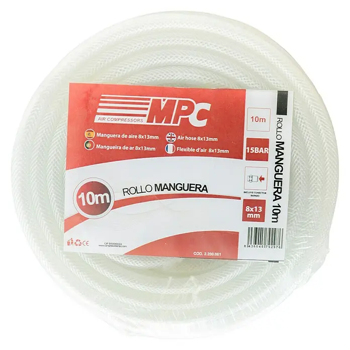 MPC Manguera neumática RMR 10813 - Largo: 10 m