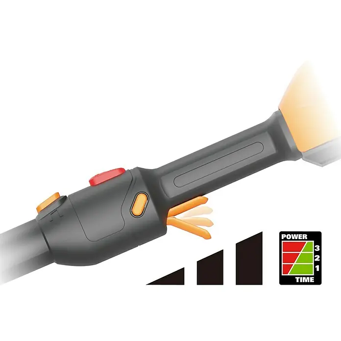 Worx Akku-Rasentrimmer WG184E - Akkuspannung: 20 V, Li-Ionen, 2 Akkus - Detailaufnahme