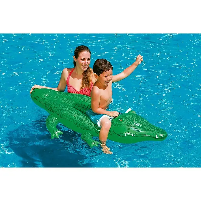 Intex Animal acuático Cocodrilo - L x An: 168 x 86 cm
