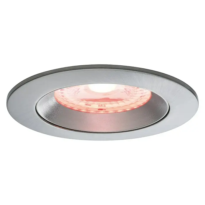 Paulmann Smart Home ZigBee LED-Einbauleuchten-Set - 5,1 W, Weiß, 3 Stk., RGB - Vorderansicht