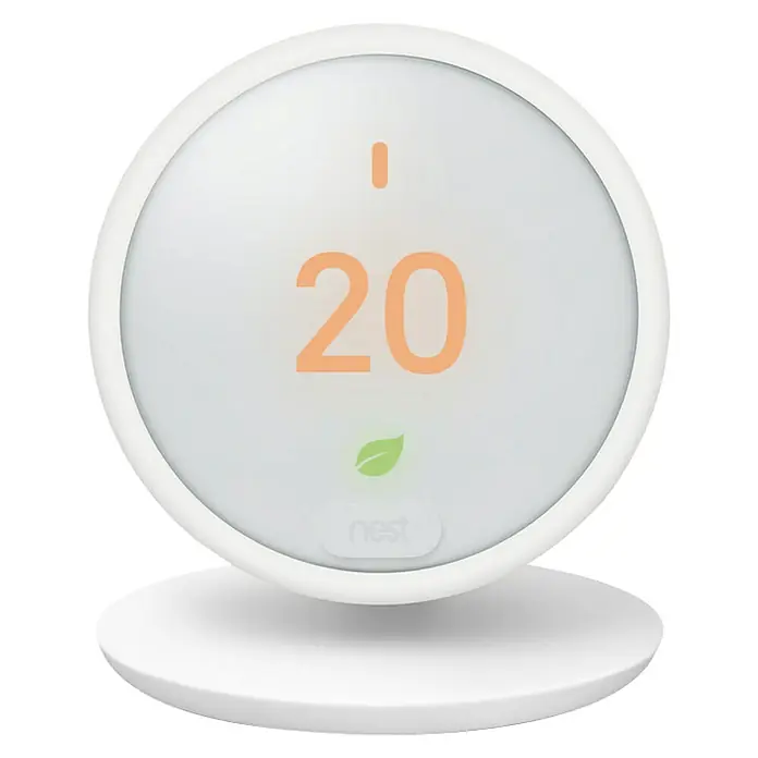 Google Nest Termostato inalámbrico inteligente - Funcionamiento con batería, L x An x Al: 81,6 x 81,6 x 94,4 mm