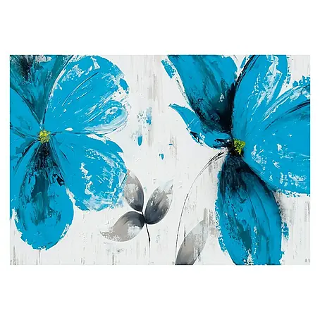 Armario de contadores Flores azules
