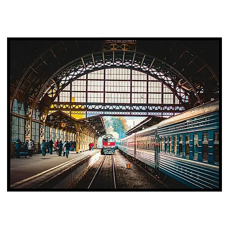 Cuadro Estación del tren
