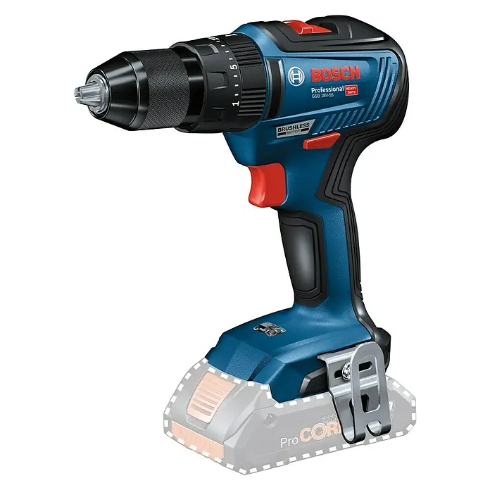 Bosch Professional Accuschroefboormachine - 18 V, Excl. accu, 0 tpm - 1.800 tpm