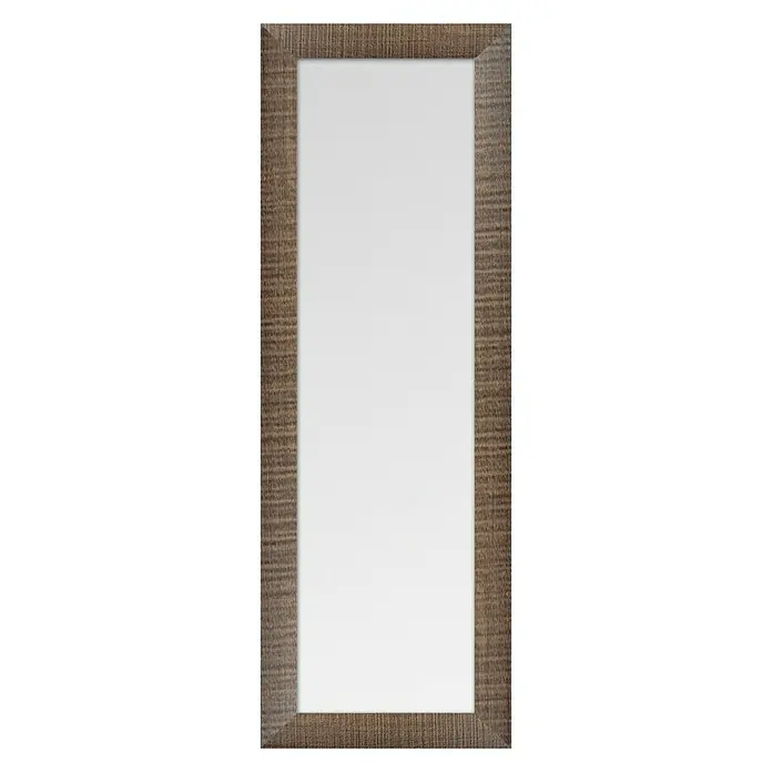 Espejo de pared Pino - Marrón oscuro